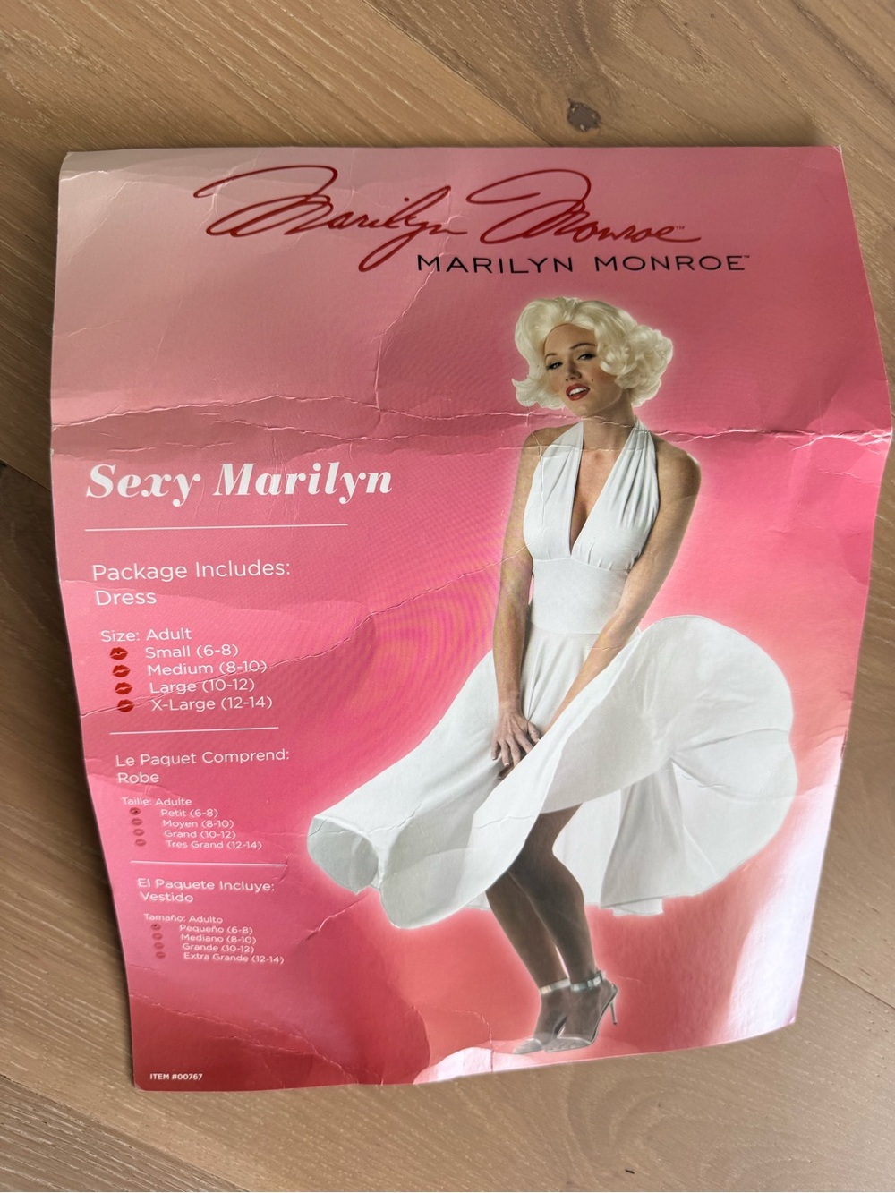 Marilyn Monroe White Halter Flared Dress Size Small